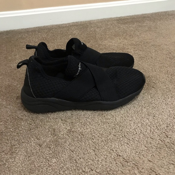 Champion Shoes - Champion Cross strap slip on sneakers